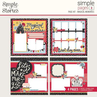 Simple Stories Say Cheese 4 Pages Kit - Magical Memories